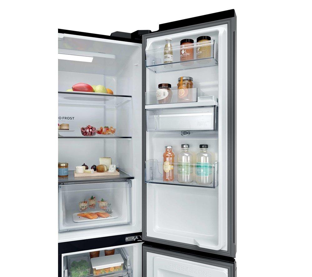HAIER Cube Series 3 HCR39F19EWPT Fridge Freezer - Black image number 13 of 26