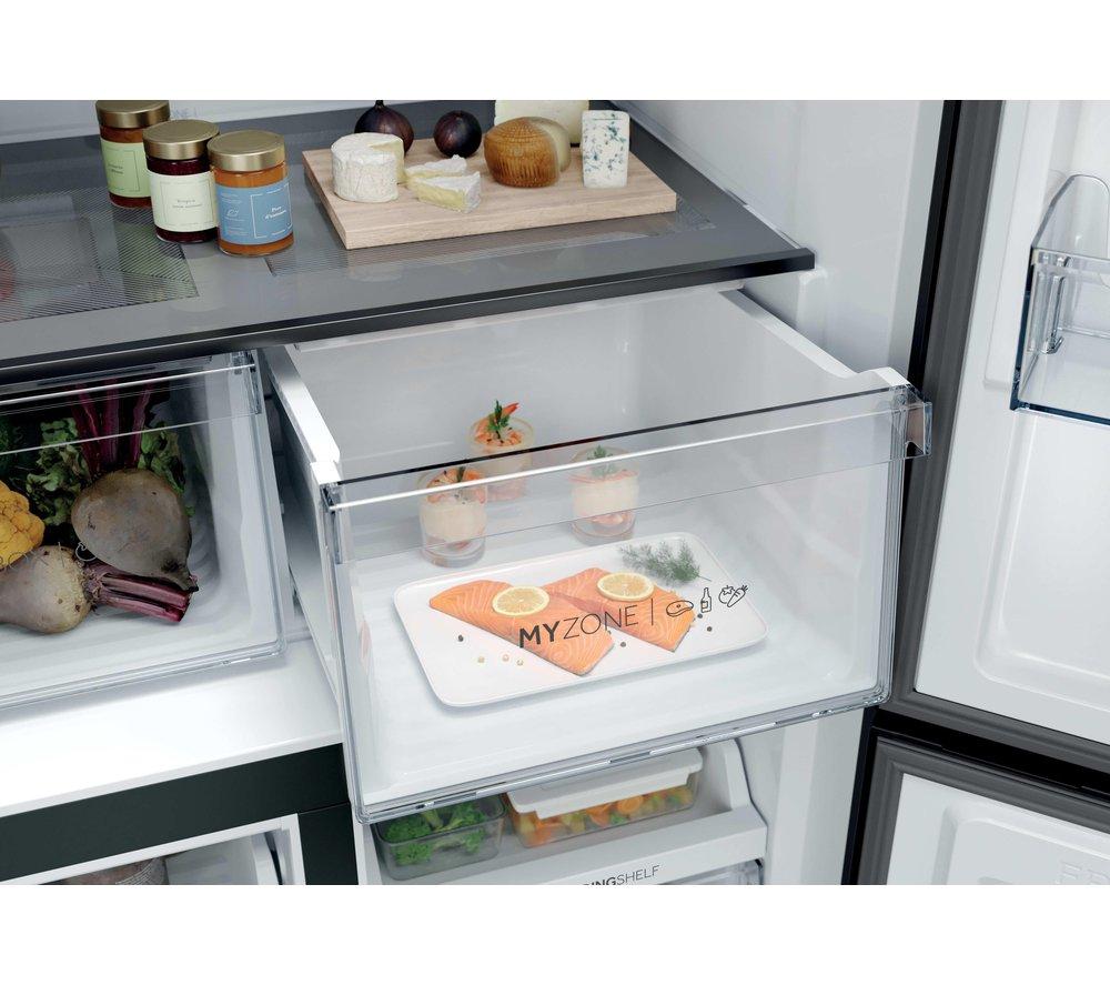 HAIER Cube Series 3 HCR39F19EWPT Fridge Freezer - Black image number 14 of 26