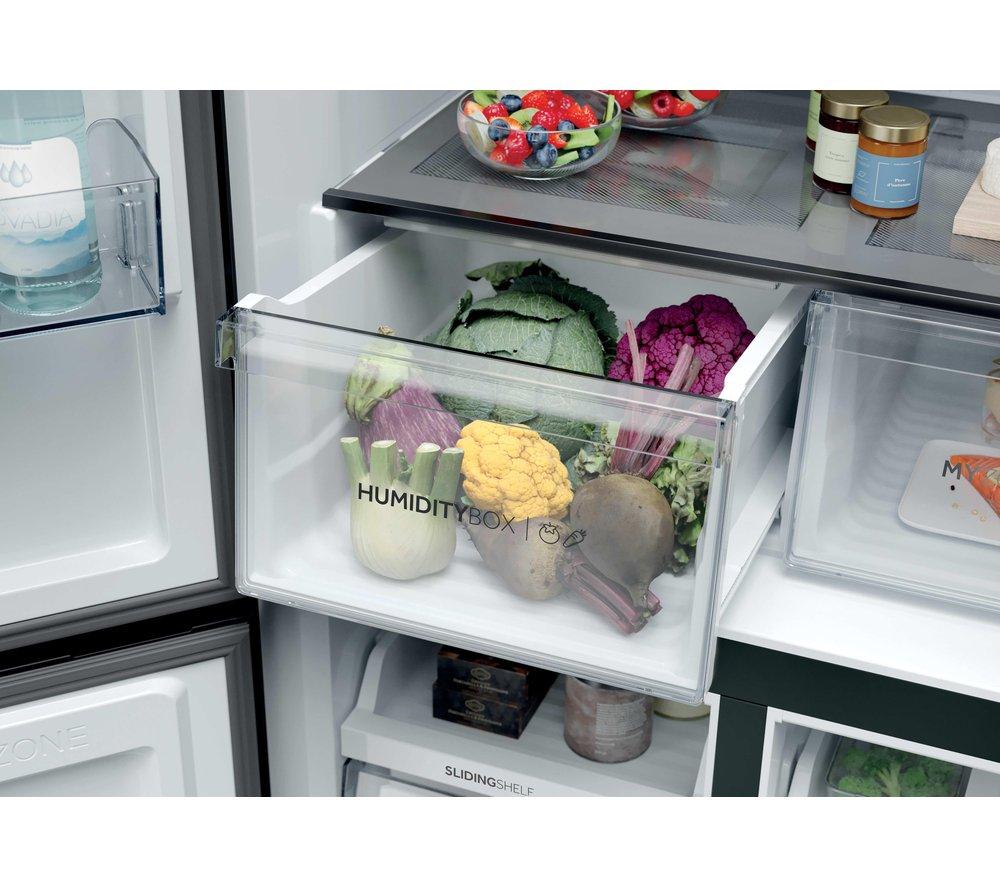HAIER Cube Series 3 HCR39F19EWPT Fridge Freezer - Black image number 15 of 26