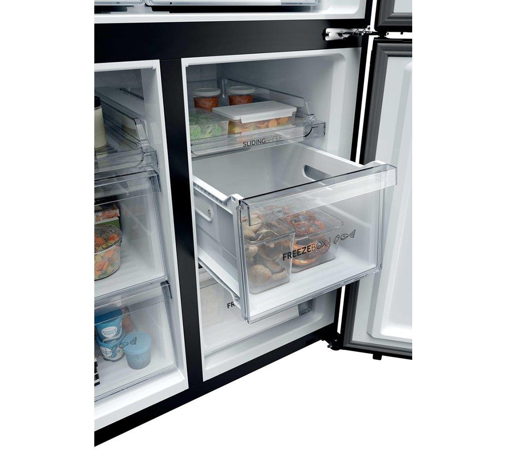 HAIER Cube Series 3 HCR39F19EWPT Fridge Freezer - Black image number 16 of 26