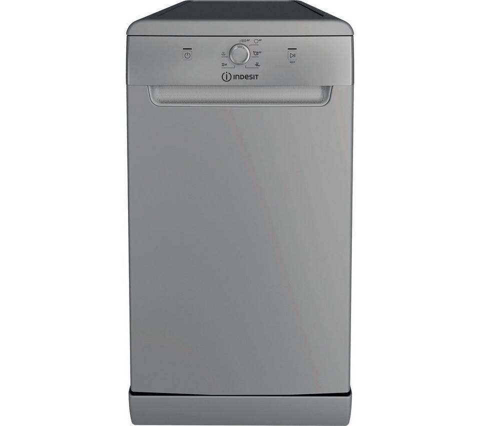 INDESIT IN2FE10CS90SUK Slimline Dishwasher - Silver