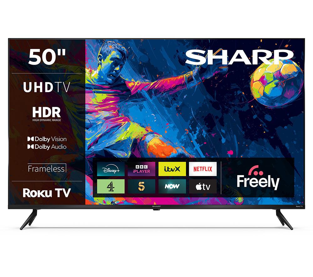 50inch SHARP 4T-C50HJ4725K  Smart 4K Ultra HD HDR LED TV