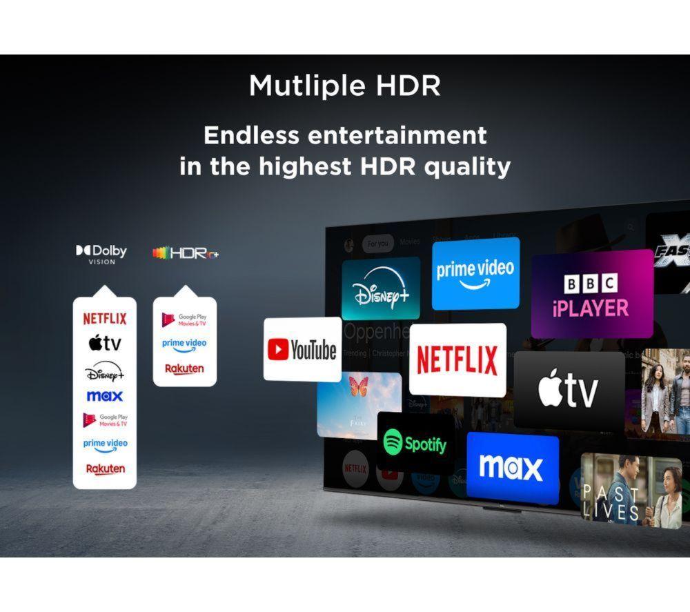 TCL C6K 98" QD-Mini LED 4K HDR Smart Google TV - 98C6K image number 10 of 12