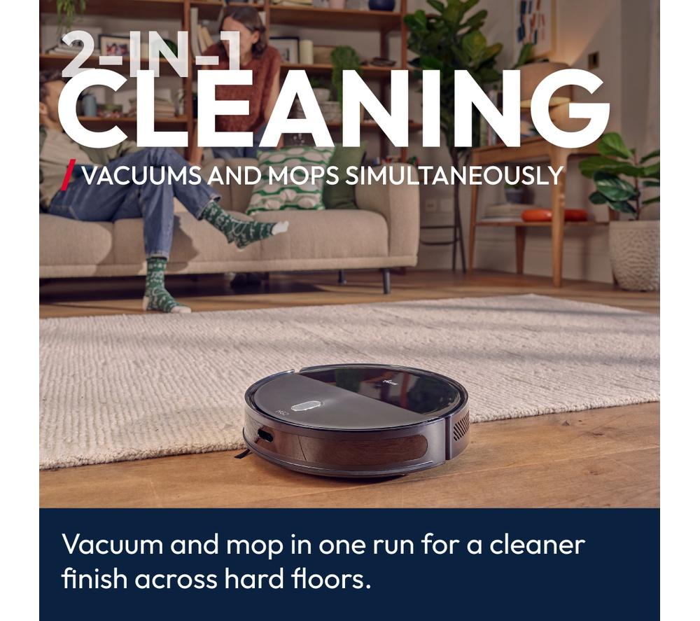 HOOVER HG2 Turbo Slim Hydro Pro Robot Vacuum Cleaner - Black image number 2 of 13