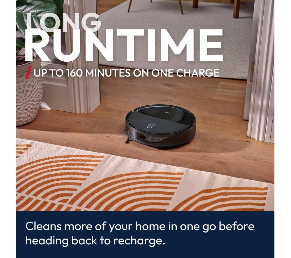 HOOVER HG2 Turbo Slim Hydro Pro Robot Vacuum Cleaner - Black image number 7 of 13