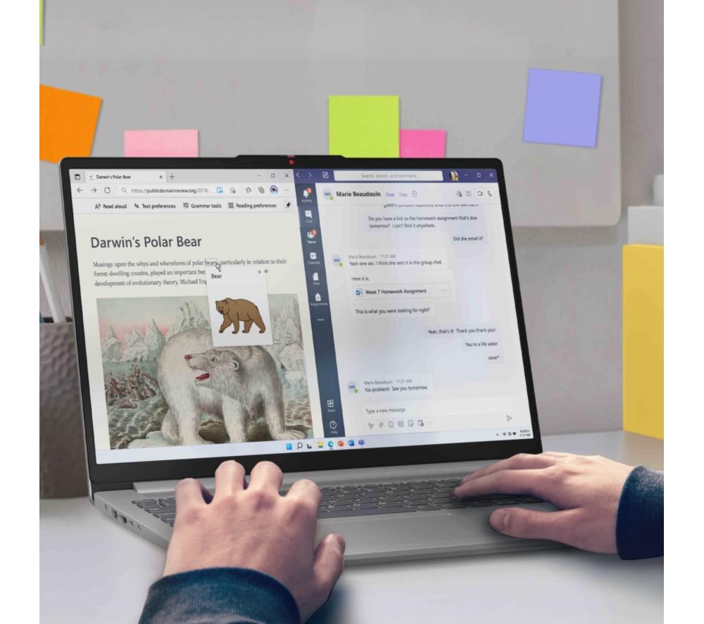 Buy LENOVO IdeaPad Slim Laptop Intel® Core™ i3, 128 GB - Main Image