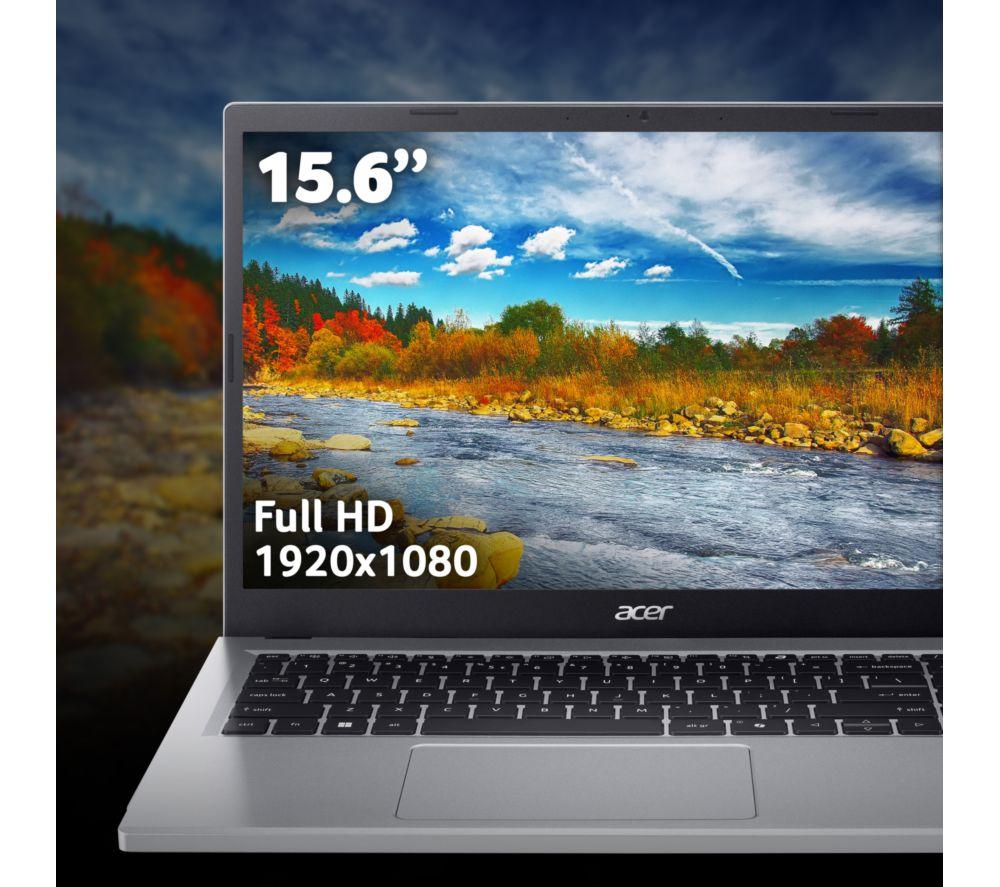 ACER Aspire Go 15 15.6" Laptop - Intel&reg; Core&trade; 3, 128 GB UFS, Silver image number 4 of 9
