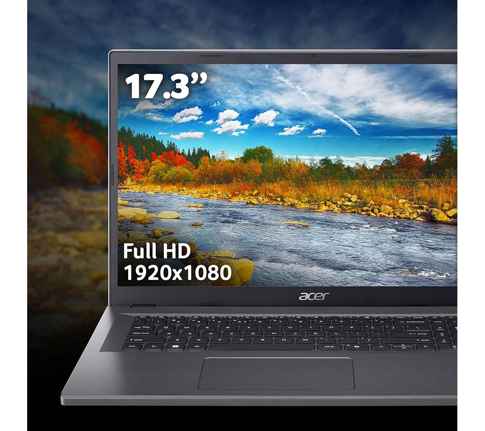 ACER Aspire Go 17 17.3" Laptop - Intel&reg; Core&trade; 3, 256 GB SSD, Grey image number 3 of 8