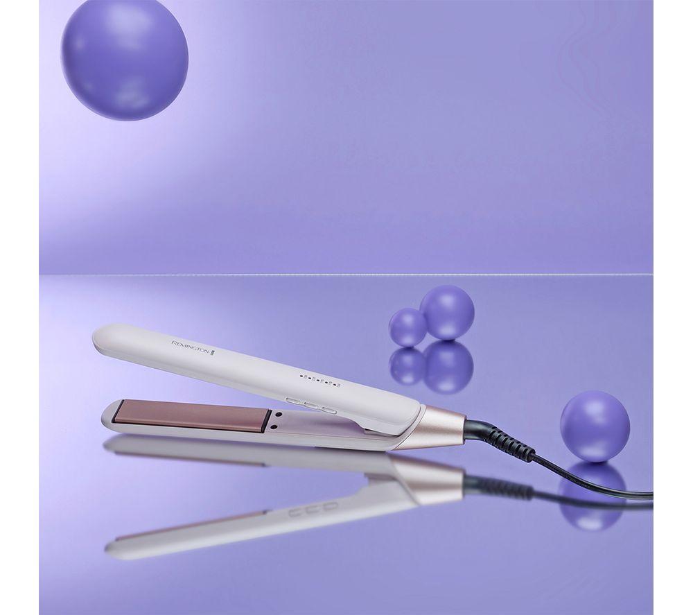REMINGTON Almond Allure S4807 Hair Straightener - Lilac image number 4 of 9