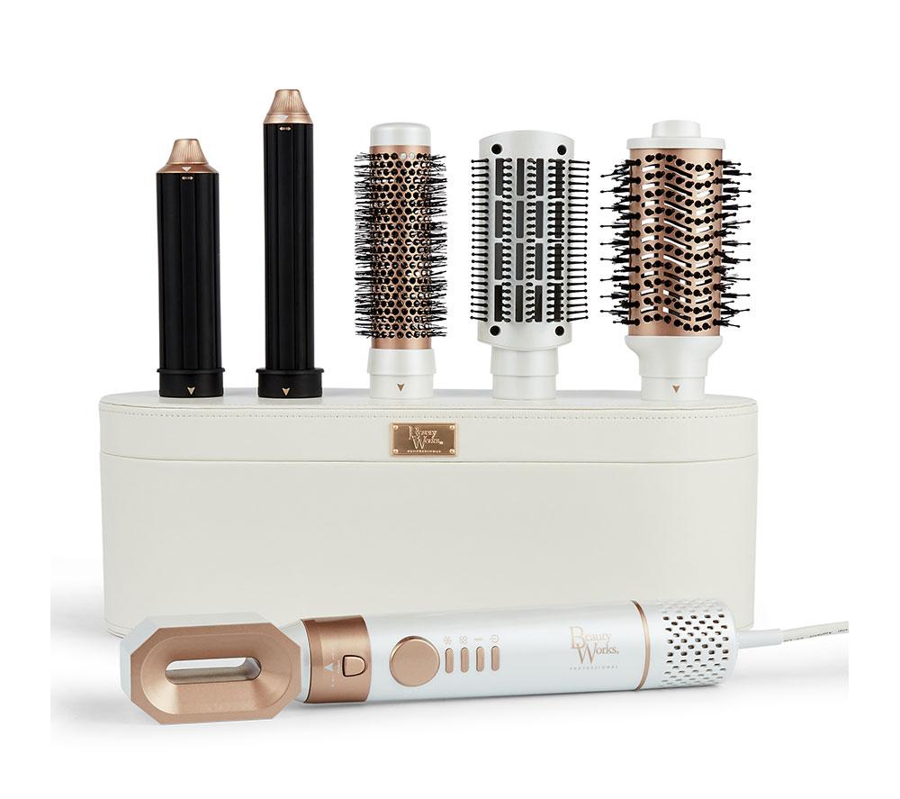 BEAUTY WORKS Aeris Hot Multi-Styler - White & Gold