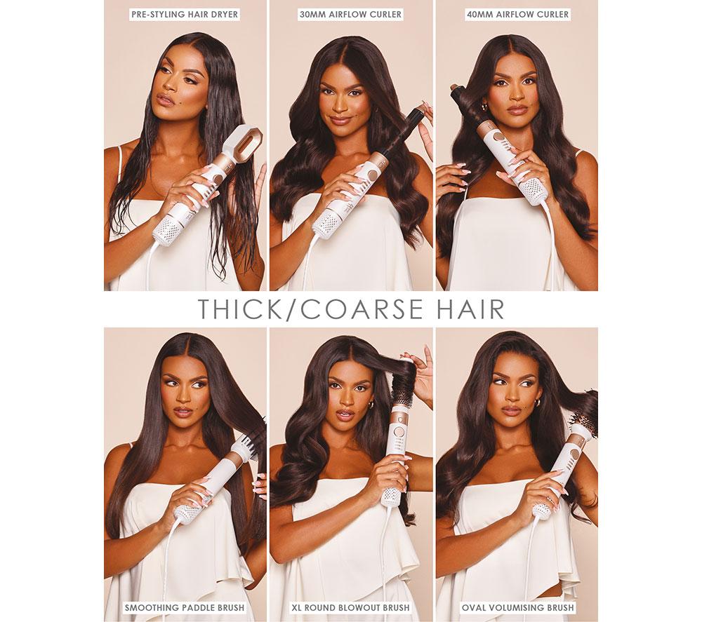 BEAUTY WORKS Aeris Hot Multi-Styler - White & Gold image number 11 of 11