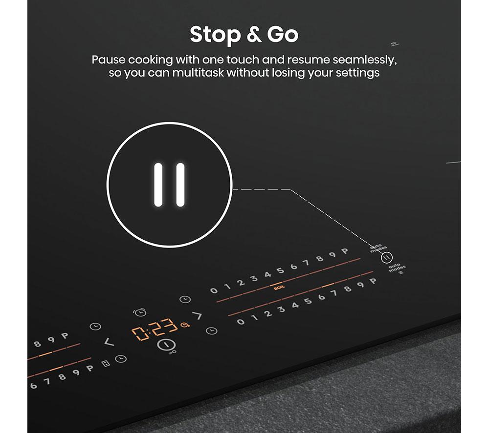 HISENSE Hi6 HI8432BSCWF 80 cm Electric Induction Smart Hob - Black image number 11 of 25