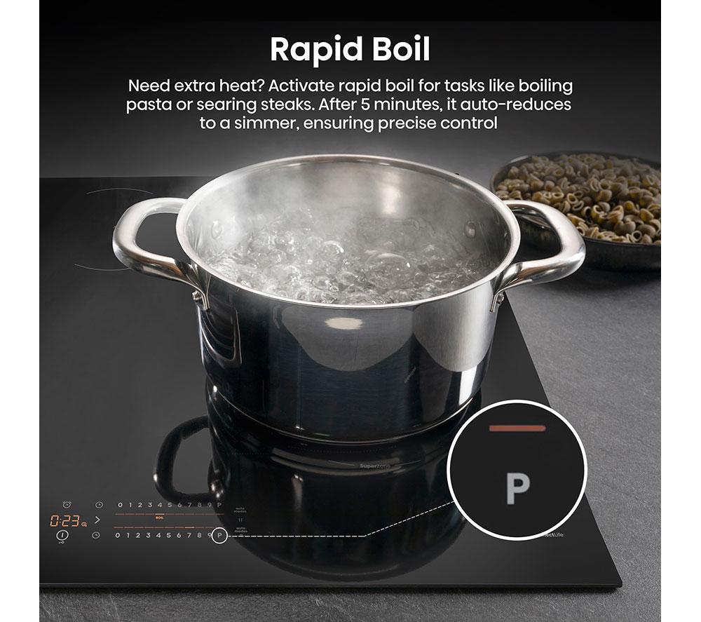 HISENSE Hi6 HI8432BSCWF 80 cm Electric Induction Smart Hob - Black image number 16 of 25