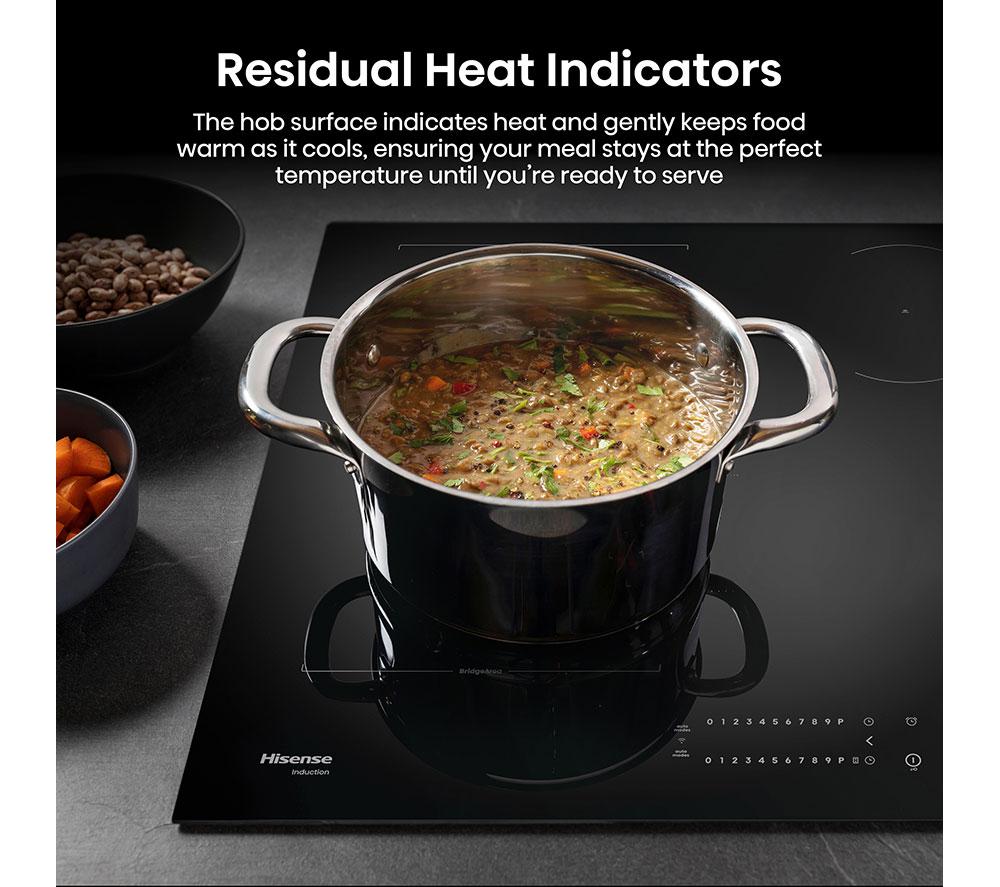 HISENSE Hi6 HI8432BSCWF 80 cm Electric Induction Smart Hob - Black image number 20 of 25