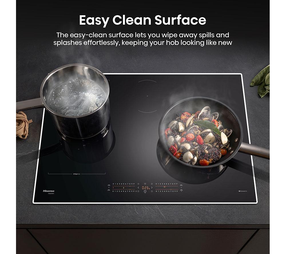 HISENSE Hi6 HI8432BSCWF 80 cm Electric Induction Smart Hob - Black image number 22 of 25