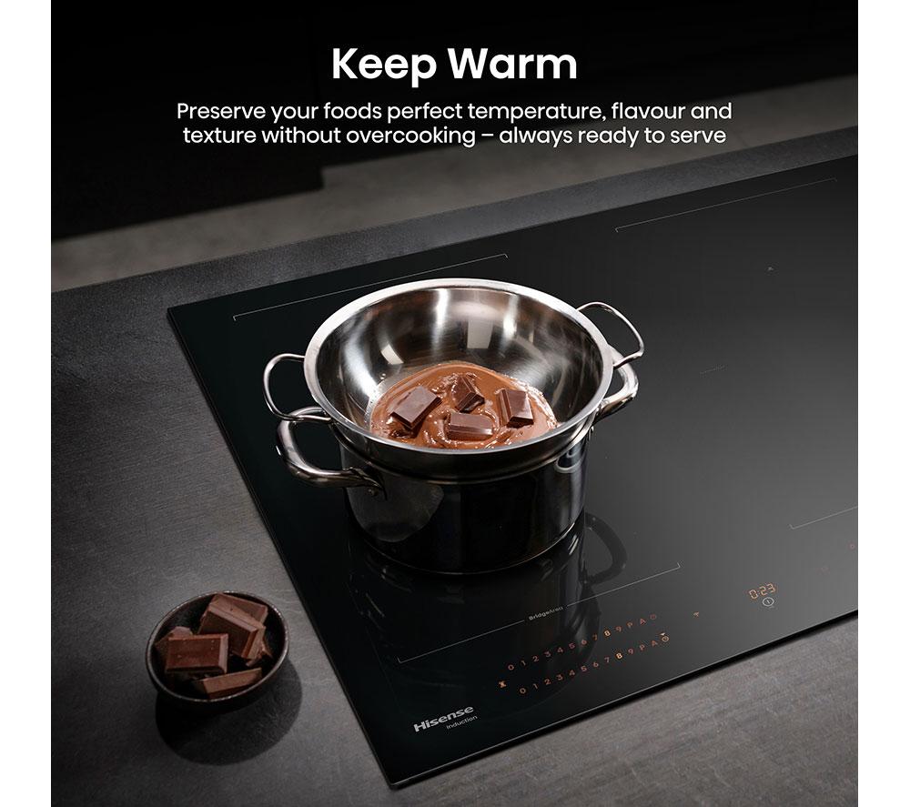 HISENSE Hi8 HI6443BSCWF 60 cm Electric Induction Smart Hob - Black image number 8 of 23