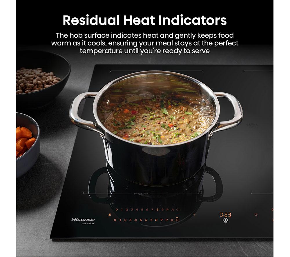 HISENSE Hi8 HI6443BSCWF 60 cm Electric Induction Smart Hob - Black image number 19 of 23