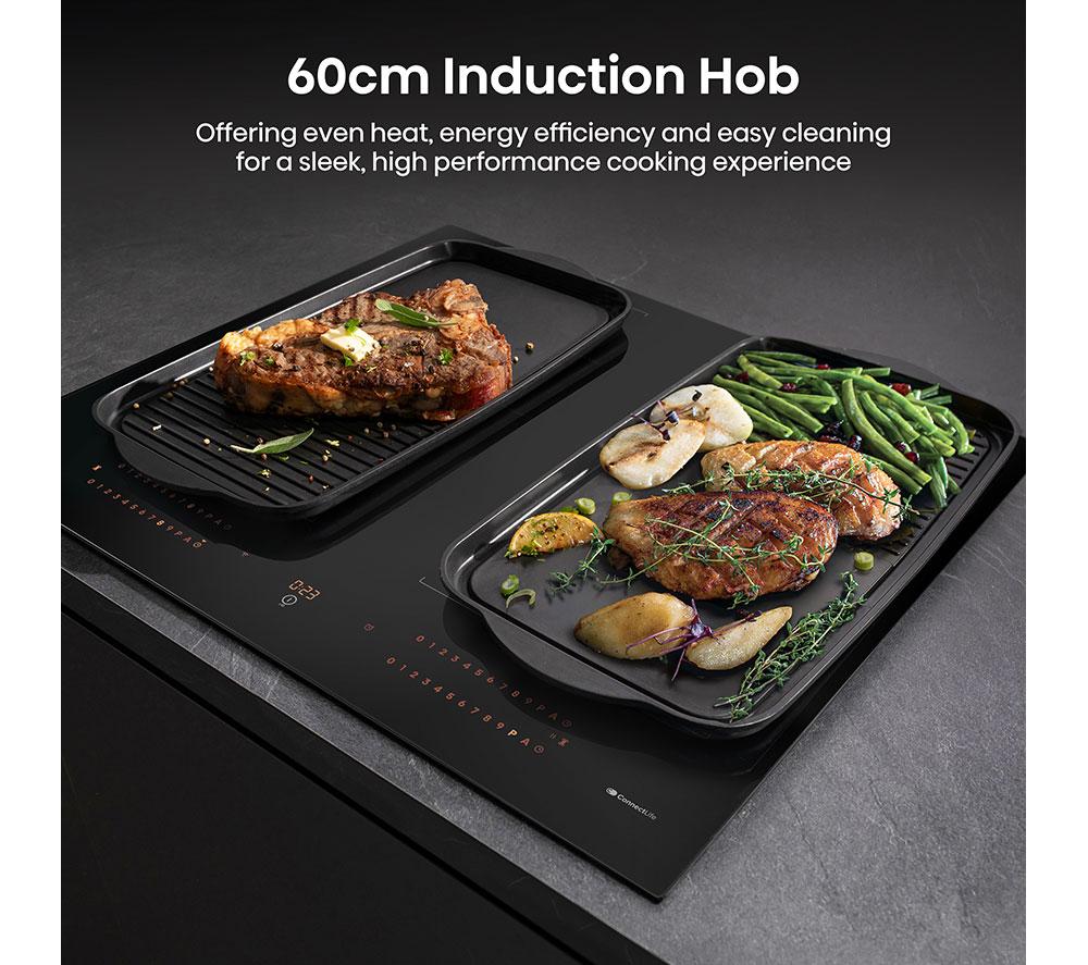 HISENSE Hi8 HI6443BSCWF 60 cm Electric Induction Smart Hob - Black image number 22 of 23