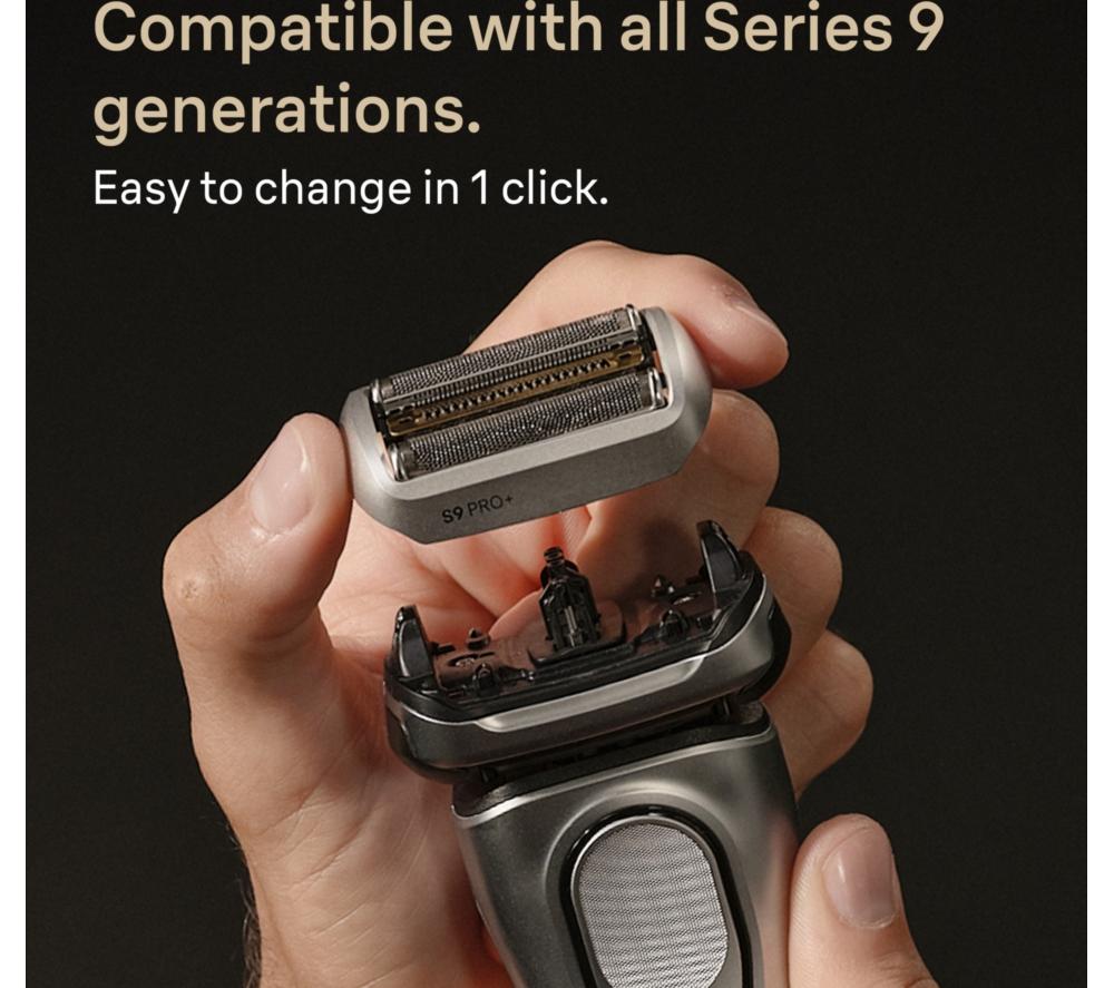 BRAUN Series 9 96M Electric Shaver Head Replacement - Silver image number 6 of 6