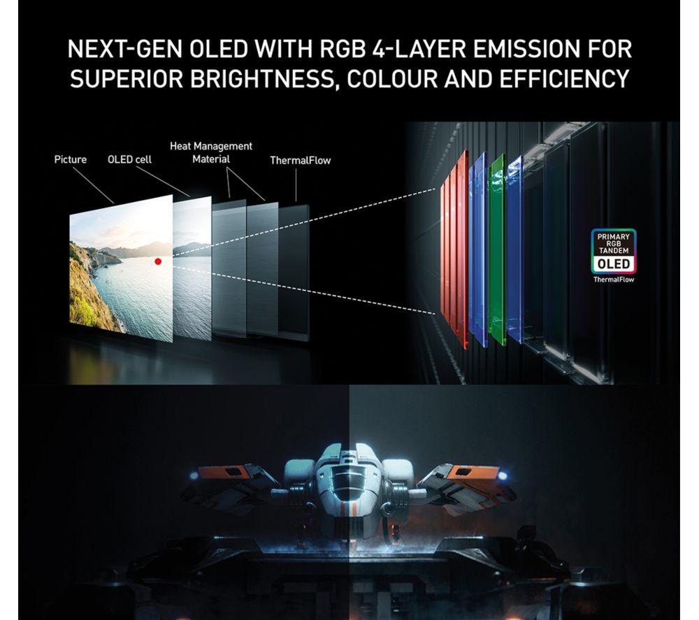 PANASONIC Z95B 55" OLED 4K HDR Smart Fire TV with Freely - TV-55Z95BEB image number 2 of 11