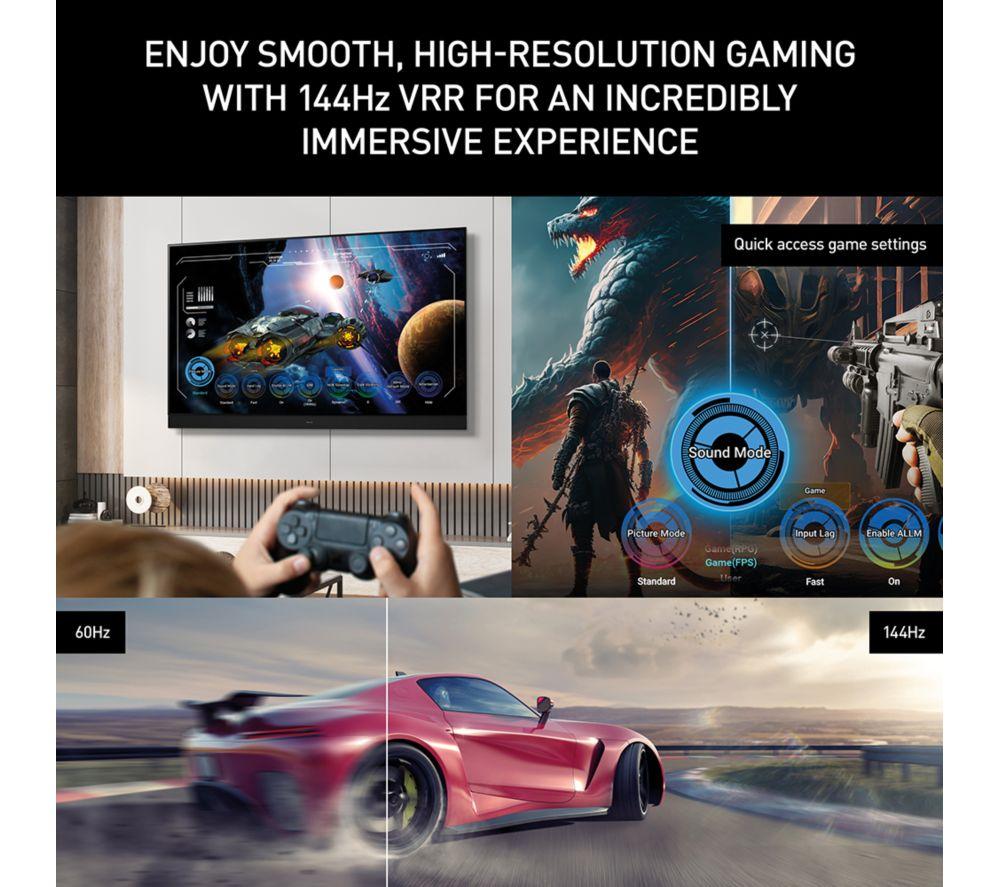 PANASONIC Z90B 55" OLED 4K HDR Smart Fire TV with Freely - TV-55Z90BEB image number 4 of 13