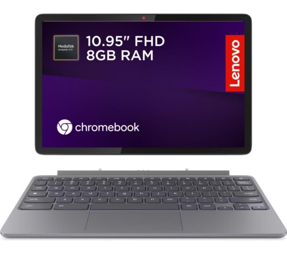 LENOVO Chromebook Plus 14" - MediaTek Kompanio Ultra 910, 256 GB UFS, Grey image number 20 of 29