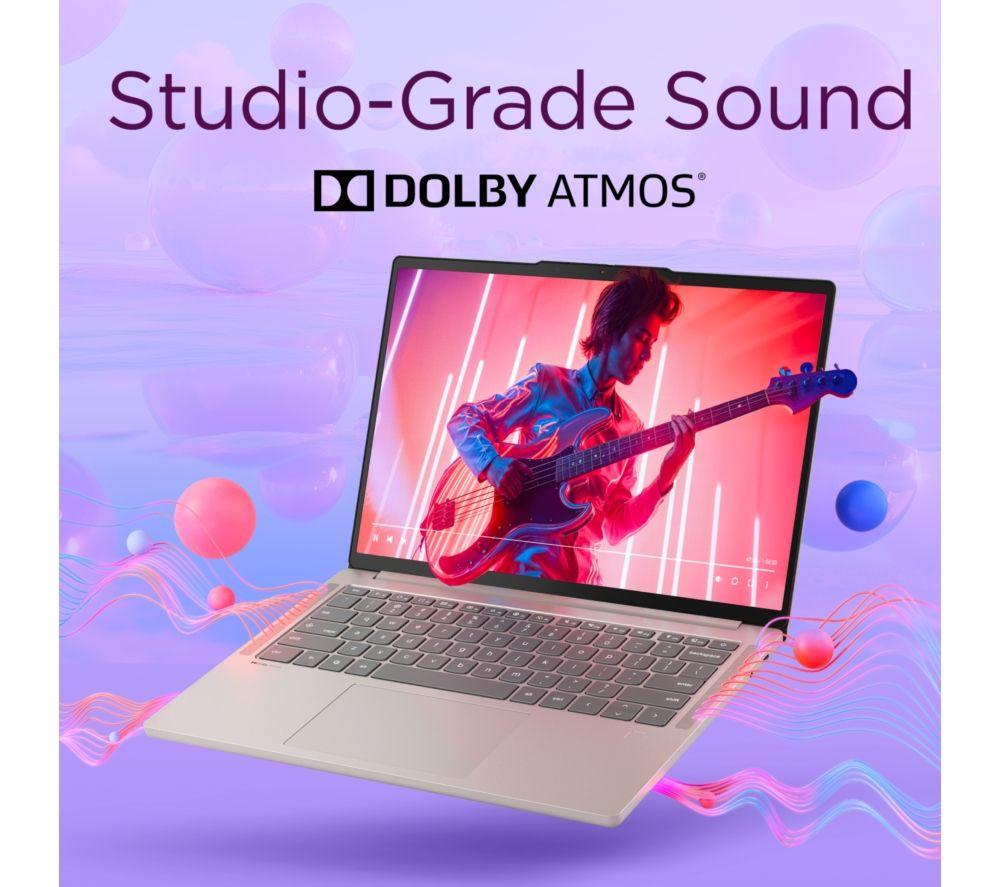 LENOVO Chromebook Plus 14" - MediaTek Kompanio Ultra 910, 256 GB UFS, Grey image number 23 of 29