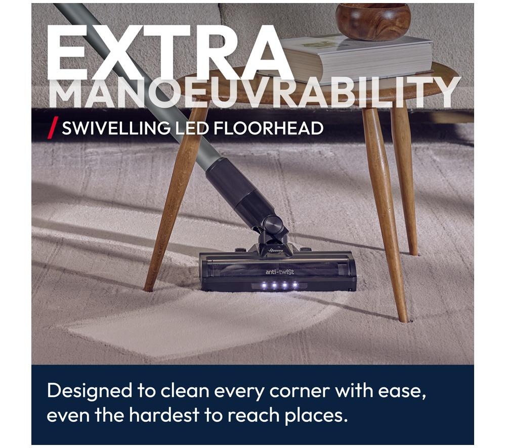 HOOVER HF4+ Power Move Home HF4P10H Cordless Vacuum Cleaner - Black & Grey image number 5 of 11