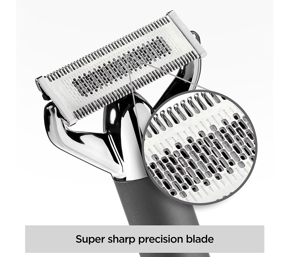 BABYLISS Super-X Metal Series X-Blade Beard & Stubble Trimmer - Silver image number 8 of 13