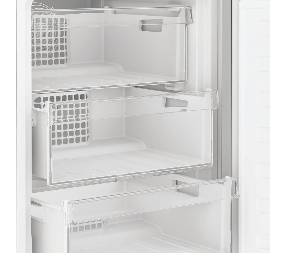 INDESIT No Frost IKNH 1261 S4UK 50/50 Fridge Freezer - Silver image number 2 of 7