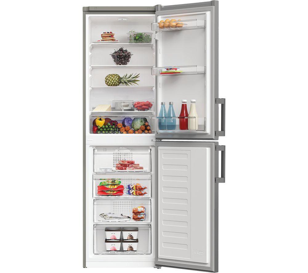 INDESIT No Frost IKNH 1261 S4UK 50/50 Fridge Freezer - Silver image number 6 of 7