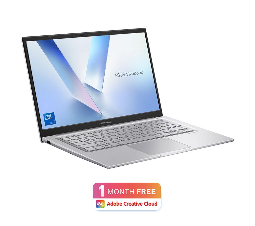 ASUS Vivobook 14 X1404VA 14" Laptop - Intel&reg; Core&trade; 7, 1 TB SSD, Siver image number 2 of 15