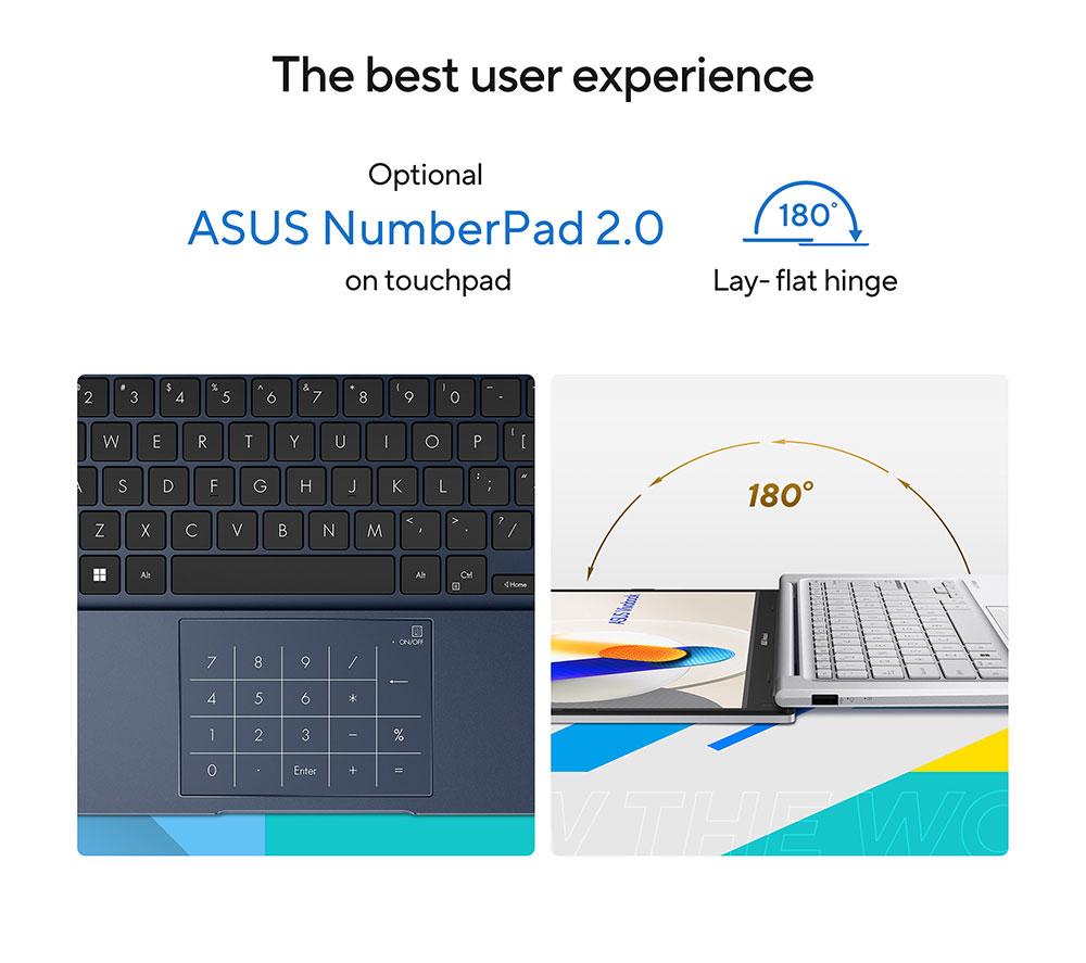 ASUS Vivobook 14 X1404VA 14" Laptop - Intel&reg; Core&trade; 7, 1 TB SSD, Siver image number 12 of 15