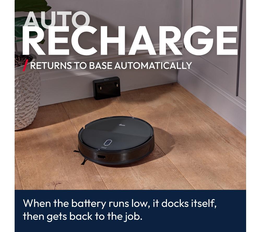 HOOVER HG2 Turbo Slim Hydro Robot Vacuum Cleaner - Black image number 8 of 12