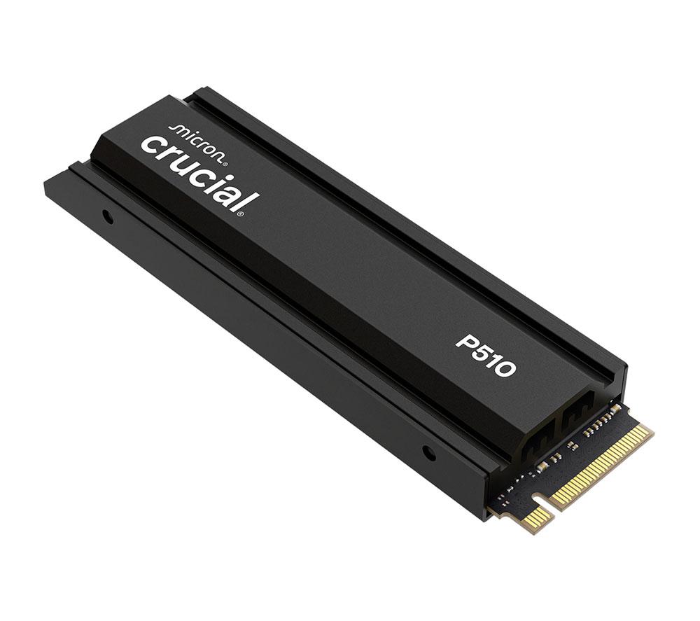 CRUCIAL P510 M.2 Internal SSD with Heatsink - 2 TB