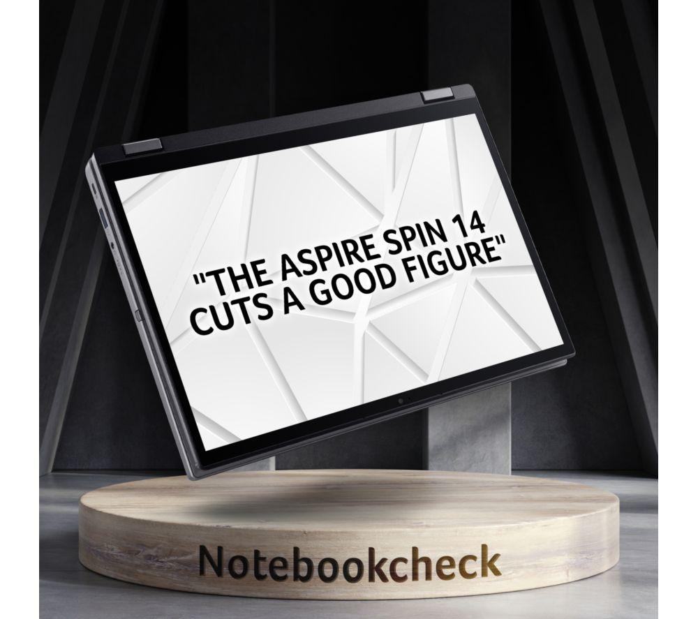ACER Aspire Spin 14 14" 2 in 1 Laptop - Intel&reg; Core&trade; Ultra 5, 1 TB SSD, Grey image number 3 of 11