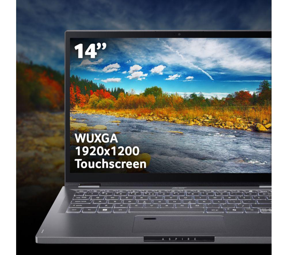 ACER Aspire Spin 14 14" 2 in 1 Laptop - Intel&reg; Core&trade; Ultra 5, 1 TB SSD, Grey image number 4 of 11