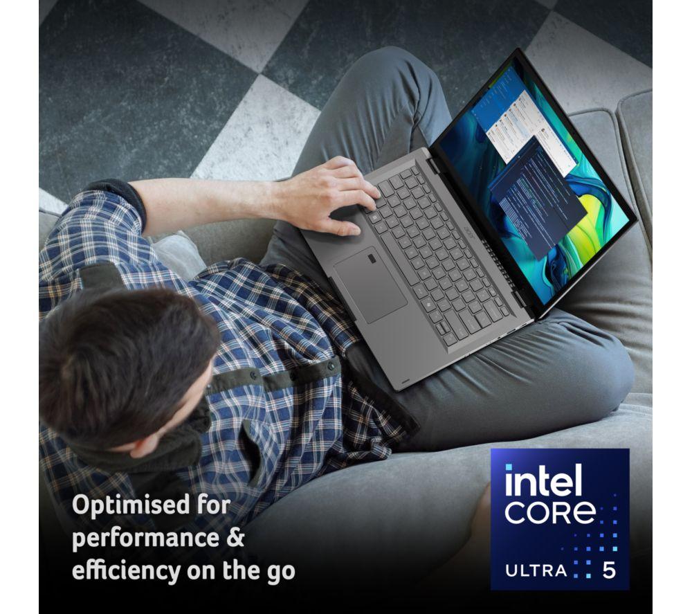 ACER Aspire Spin 14 14" 2 in 1 Laptop - Intel&reg; Core&trade; Ultra 5, 1 TB SSD, Grey image number 7 of 11
