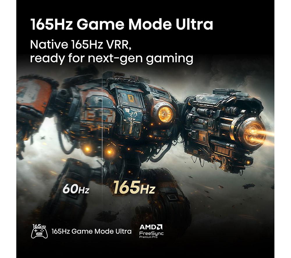 HISENSE U7Q 100" Mini LED 4K 165Hz Smart AI TV with Freely - 100U7QTUK image number 5 of 14