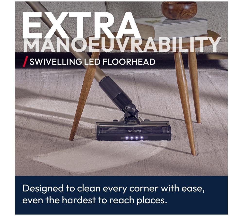 HOOVER HF4+ Power Move Pets HF4P10P Cordless Vacuum Cleaner - Black & Gold image number 6 of 12