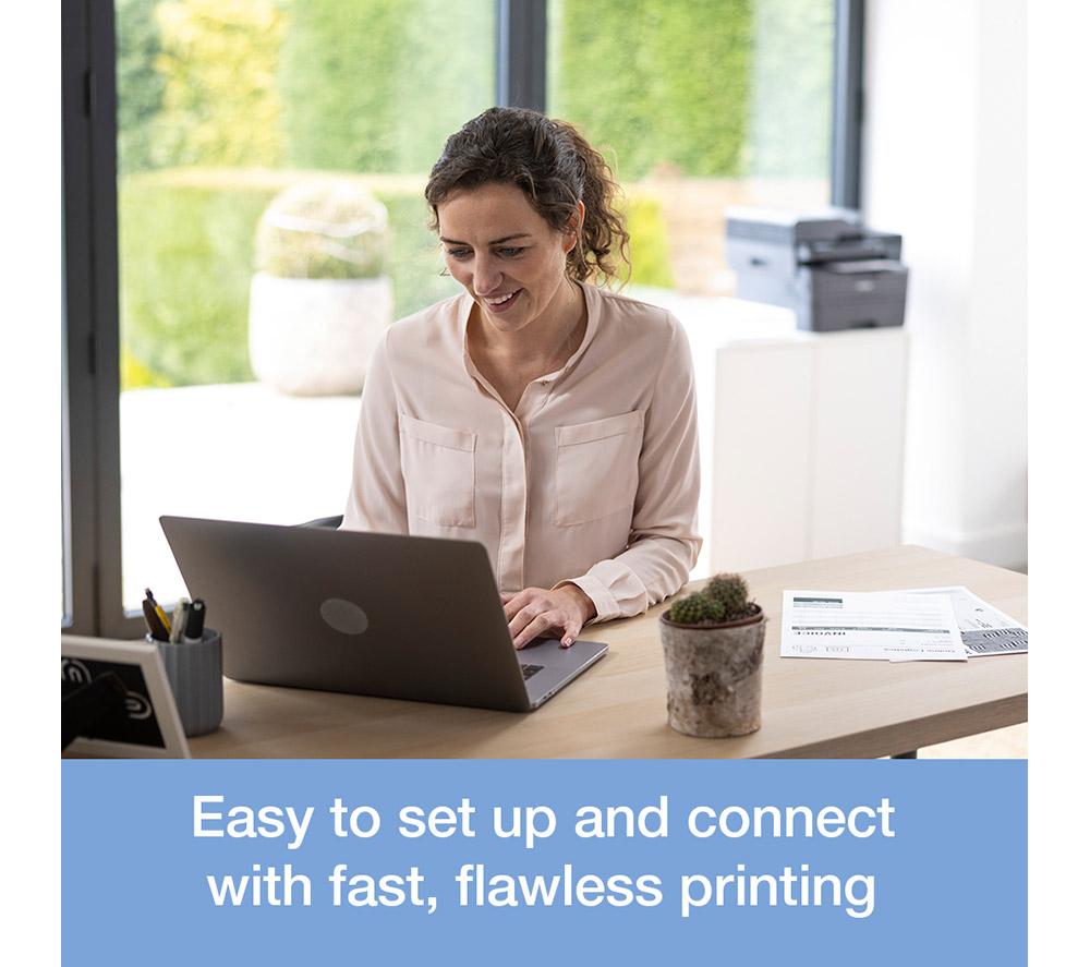 BROTHER MFCL2800DW Monochrome All-in-One Wireless Laser Printer with Fax image number 5 of 7