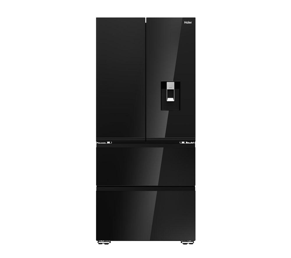 HAIER 3D Combi Series 7 HTW7620DNGB 60/40 Fridge Freezer – Black, Black