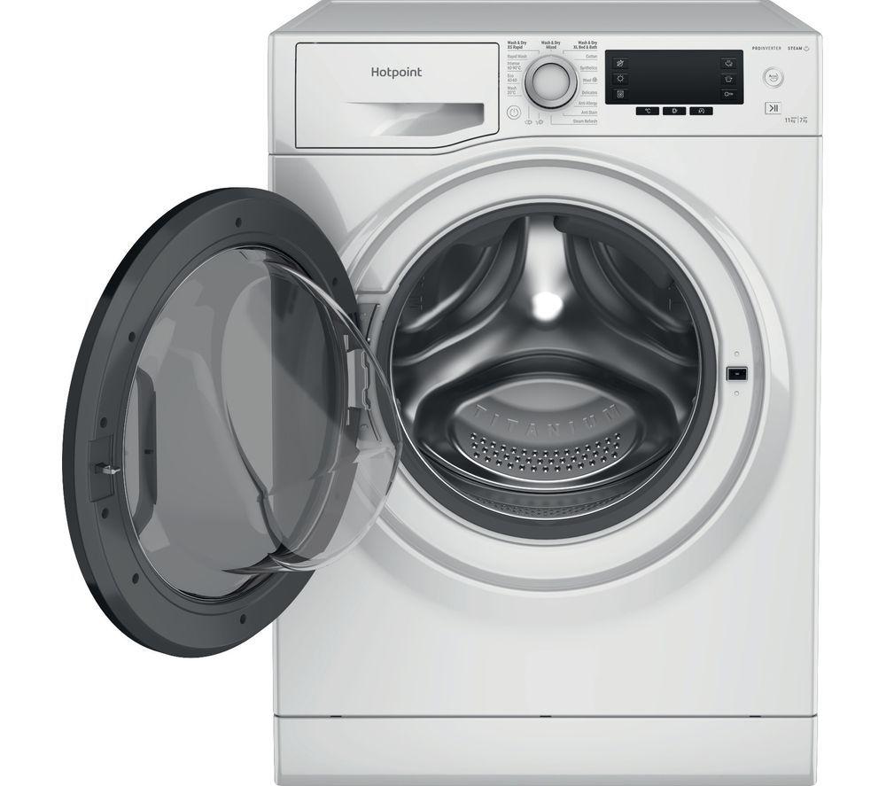 HOTPOINT ActiveCare NDD 11748 DA UK 11 kg Washer Dryer - White image number 3 of 7
