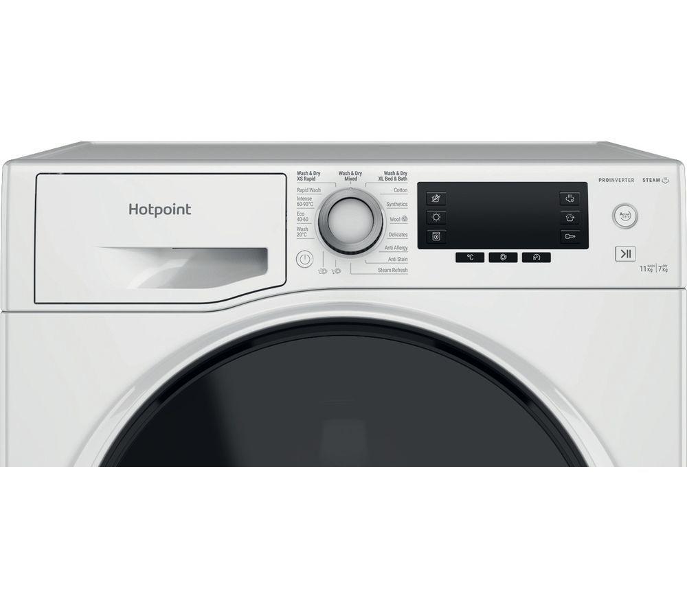 HOTPOINT ActiveCare NDD 11748 DA UK 11 kg Washer Dryer - White image number 5 of 7