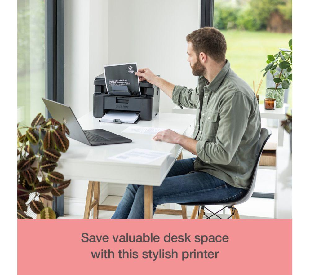 BROTHER DCP-L1640DW Monochrome All-in-One Wireless Laser Printer image number 4 of 8