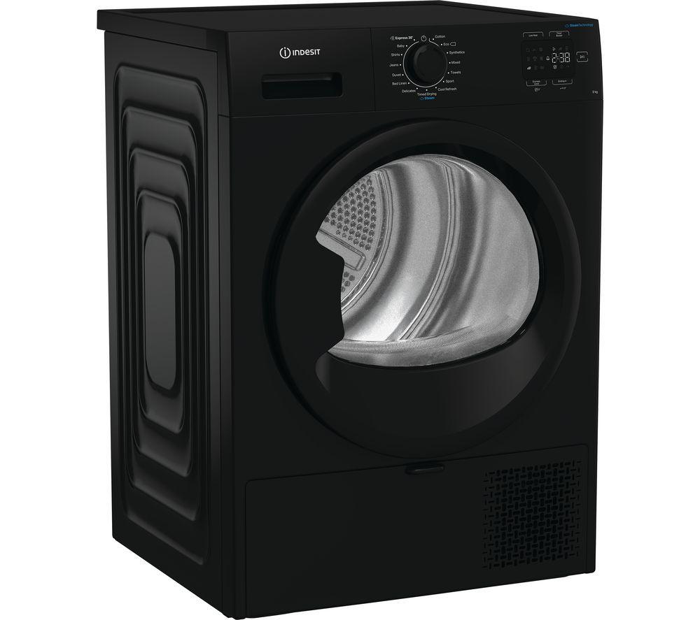 INDESIT C YD 92D BB UK 9 kg Heat Pump Tumble Dryer - Black image number 5 of 6