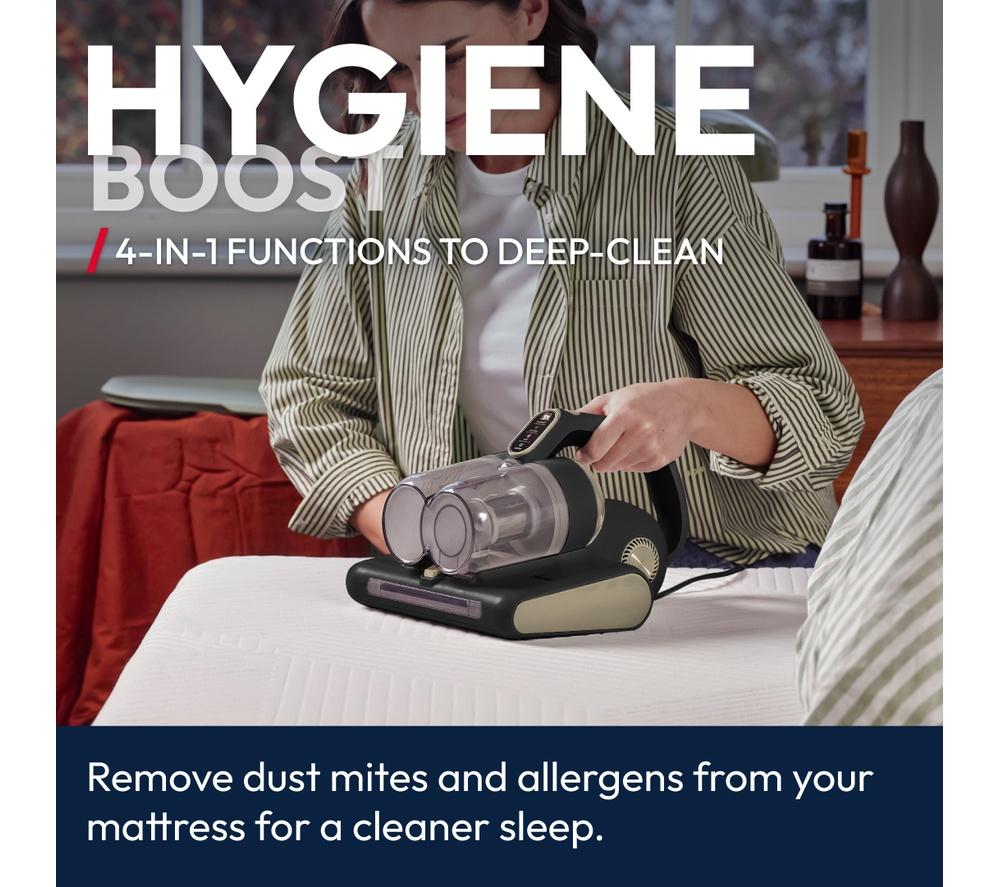 HOOVER HMC520UV 4-in-1 Mattress Cleaner - Black & Gold image number 2 of 13