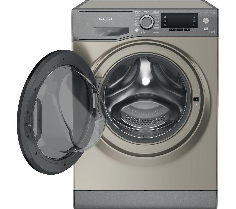 HOTPOINT ActiveCare NDD 10748 GDA UK 10 kg Washer Dryer - Graphite image number 3 of 7