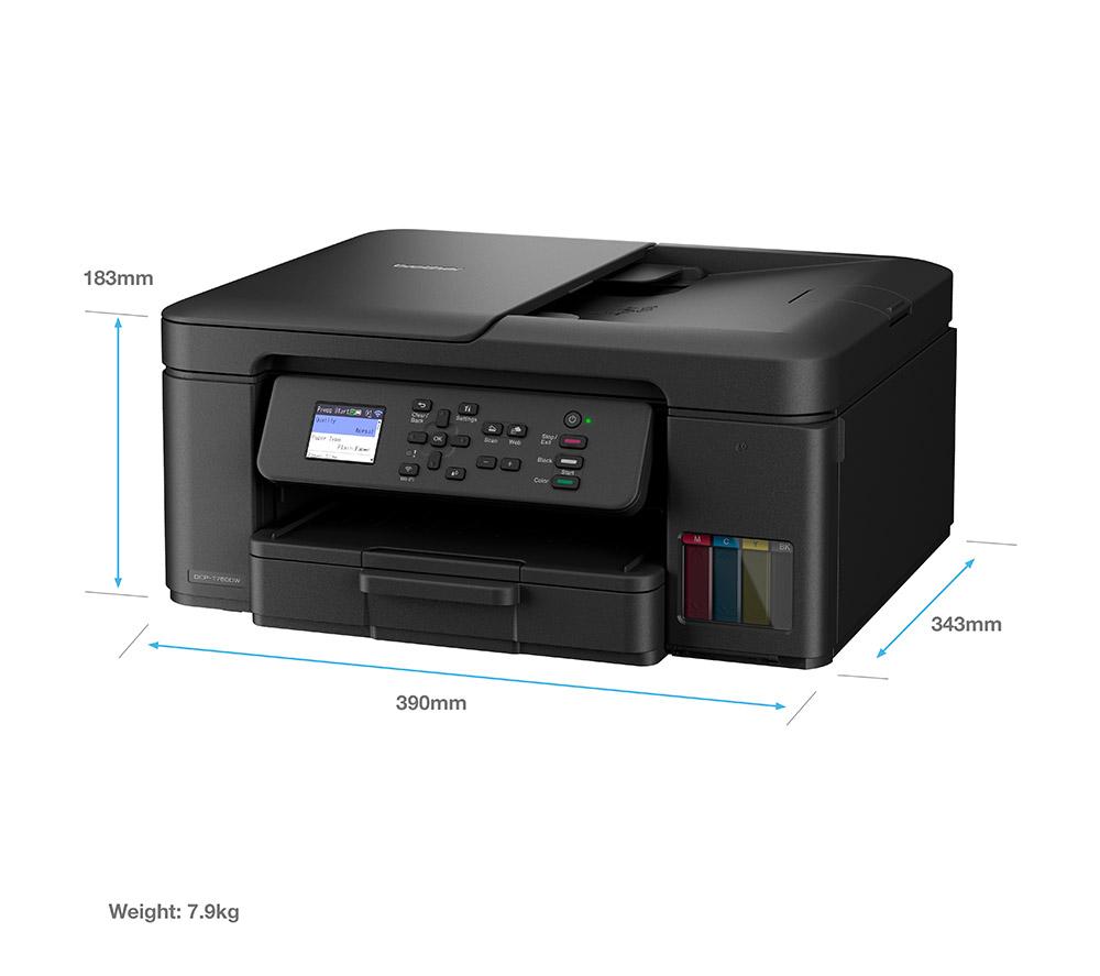 BROTHER DCP-T780DW All-in-One Wireless Inkjet Printer image number 4 of 10