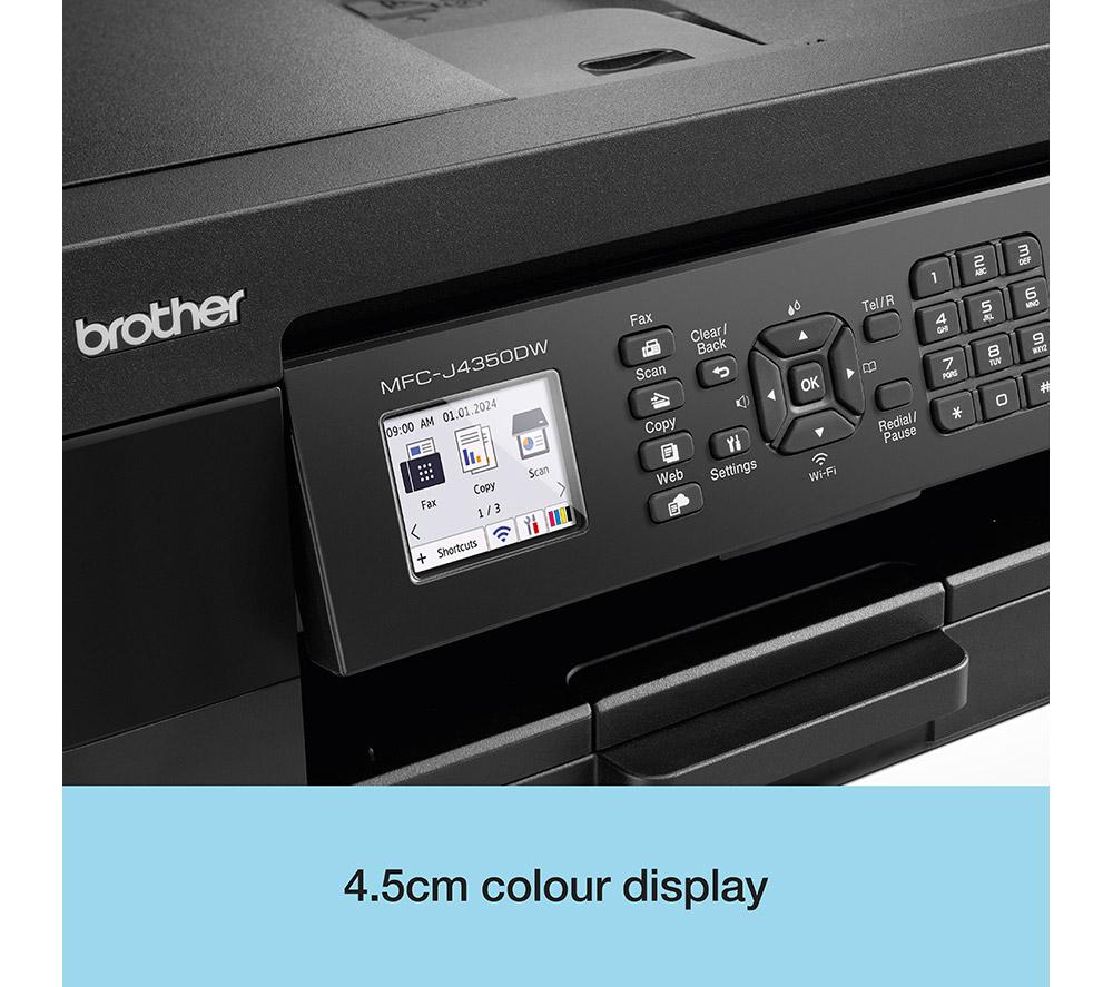 BROTHER MFC-J4350DW All-in-One Wireless Inkjet Printer with Fax image number 5 of 9